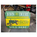 18-in x 24-in inbox John Deere metal sign