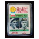 Vintage 79 Topps ty Cobb near mint