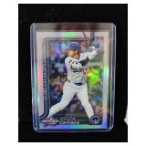 Shohei Ohtani Topps silver holo