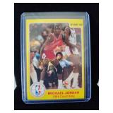 Michael Jordan 86 star reprint