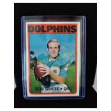 Vintage 72 Topps Bob Griese