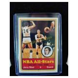 Vintage Topps Jerry West near Mint