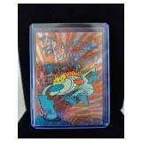 Vintage 93 Topps Ren and stimpy prism card
