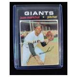 Vintage 71 Topps Juan Marichal