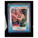Larry Bird Fleer sticker card