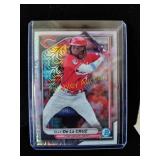 Elly de La Cruz Chrome refractor rookie