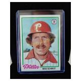 Vintage 78 Topps Mike Schmidt