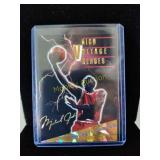 Michael Jordan promo card