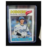 Shohei Ohtani 1977 Topps throwback