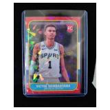 Victor Wembanyama 86 Fleer style custome rookie