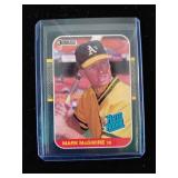 Mark McGwire rated rookie
