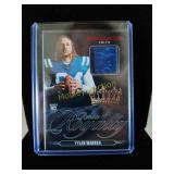 Tyler Warren rookie royalty patch card