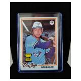 Vintage 78 Topps Bob Bailor rookie Mint