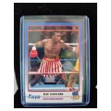 Sugar Ray Leonard rookie
