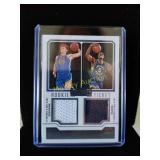 Dual rookie patch card