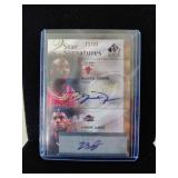 Jordan/James reprint with facsimile autos