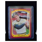 86 Fleer Jose canesco star sticker rookie