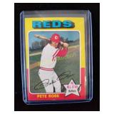 Vintage 1975 Topps Pete Rose