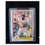 Vintage donruss Ricky Henderson