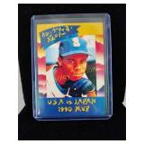 Japanese Ken Griffey Jr 1991 card