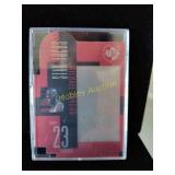 Michael Jordan die cut hologram