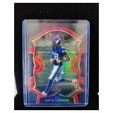 SP die cut Justin Jefferson prizm rookie