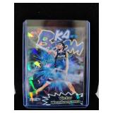 Victor Wembanyama cracked ice custom rookie