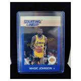 1988 magic Johnson starting lineup card