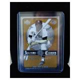 Mickey Mantle foil card mint condition