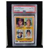 Vintage 78 Jack Morris rookie PSA 8