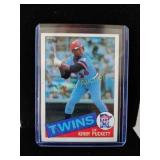 Kirby Puckett rookie card