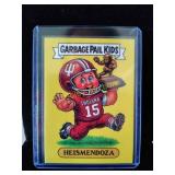 Fernando Mendoza custom garbage Pail kids card
