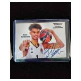 Victor Wembanyama custom with facsimile Auto