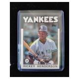 Vintage Topps Rickey Henderson mint
