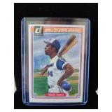 Vintage 83 Hank Aaron mint condition