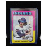 Vintage 1975 Topps Oscar Gamble