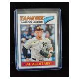 Aaron judge 1977 Topps throwback