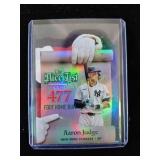 SP die cut Topps Aaron judge