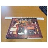 Steel canvas book