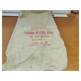 Federal reserve Bank Chicago Illinois money bag