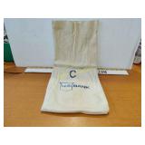 Vintage u.s. bank money bag
