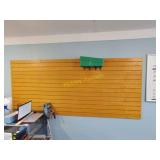 Slat boards with hooks must be removed
