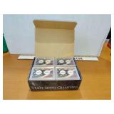 Case of State quarter coin holders