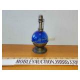 1893 glass Cobalt blue warmer