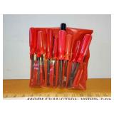 Screwdriver set for working on guns non-slip