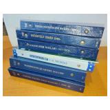 Empty coin album books