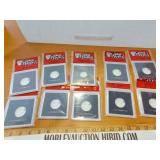 Capital plastic coin holders