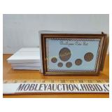 4x Birthdate coin set