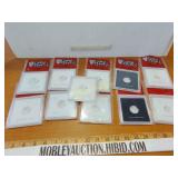 Capital plastic coin holders