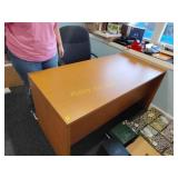 Desk and office chair
